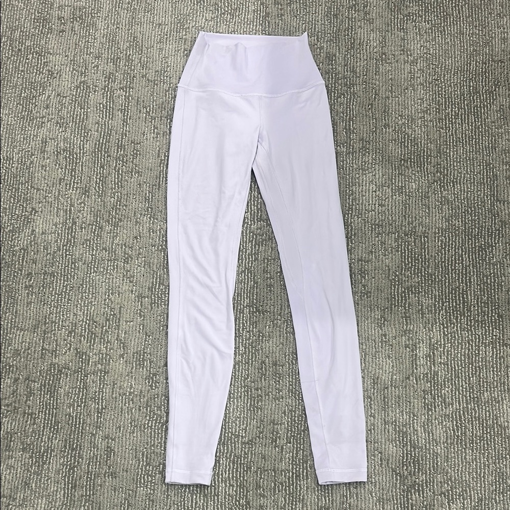 Lululemon light purple leggings size 2